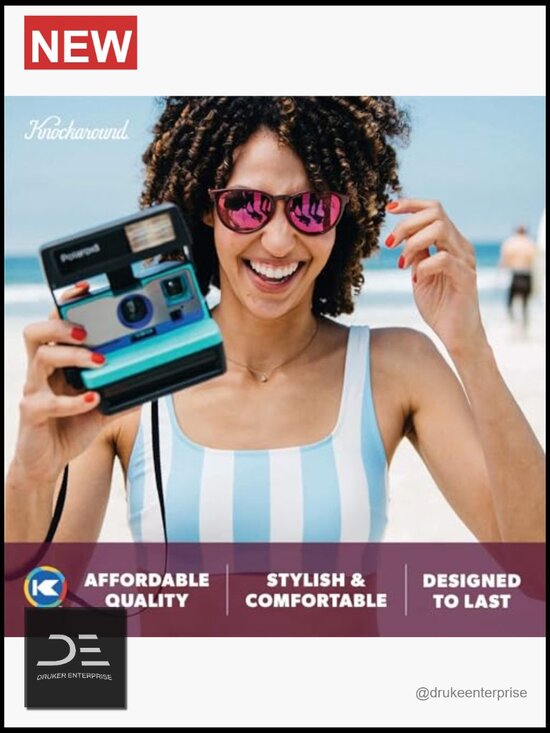 Polarized Sunglasses with UV400 Protection - Round Full Frame main image 5